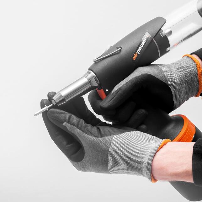 GOEBEL Blindnietové zariadenie airPower 1Hub 17mm 7,3kN pneumaticko-hydraulické Goebel