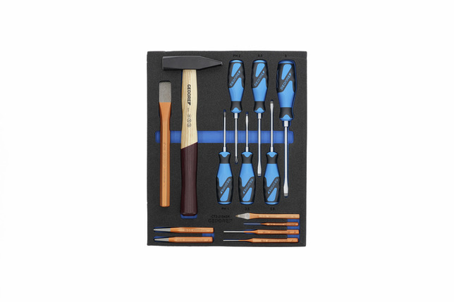 GEDORE 2005-TS-308 Nástrojový vozík s 308-dielnou sadou náradia