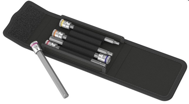 WERA Hatszögletű dugókulcs készlet, 5 darabos, 1/4&amp;quot; - 05003345001