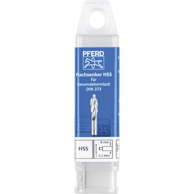 PFERD TOOLS Vrtacie a ponorné nástroje FLS HSS DIN 373 8,0 GKL