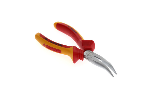 GEDORE VDE 8132 AB-160 H Ploché okrúhle kliešte VDE s izolačným krytom 160 mm