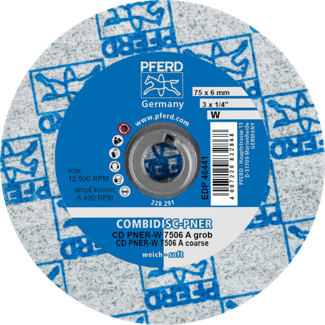 PFERD TOOLS COMBIDISC Brúsky CD PNER-W 7506 A G