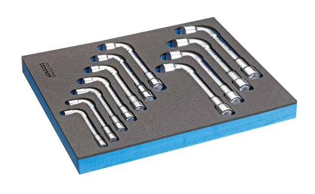 GEDORE 2005 CT2-25PK Sada dvojčelusťových kľúčov v 2/4 module kontrolných nástrojov