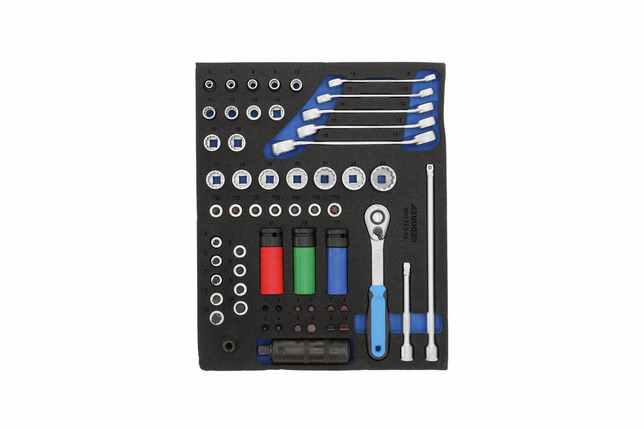 GEDORE Asortiment náradia TS CT2-D30 v module kontrolných nástrojov 2/4
