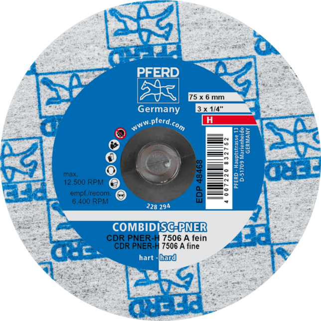 PFERD TOOLS COMBIDISC Brúsky CDR PNER-H 7506 A F