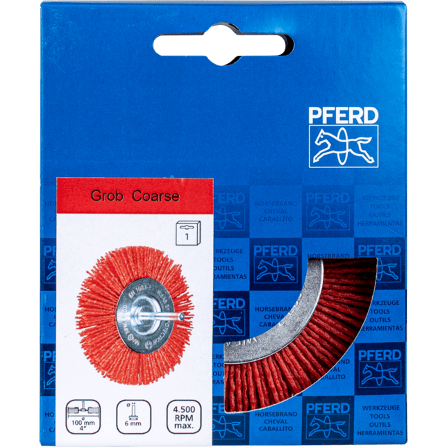 PFERD TOOLS Kefy PS (import-line) POS RBU 10010/6 ČERVENÁ 80 UNIVERZÁLNA (1)