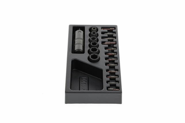 GEDORE 1500 ES-K 1900 Asortiment skrutkovačov 1/2" v module 1/3 ES