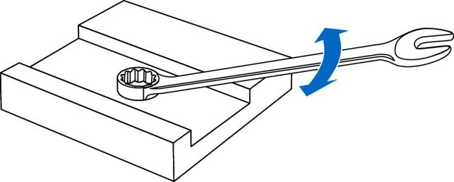 GEDORE 7-080 Sada plochých a očkových kľúčov 8-dielna UD-profil 8-19 mm