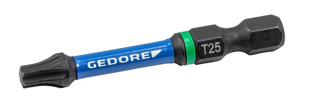 GEDORE 666 TR50 T25-02 Sada bitov T15-02 Torsion TX T25, dĺžka 50 mm