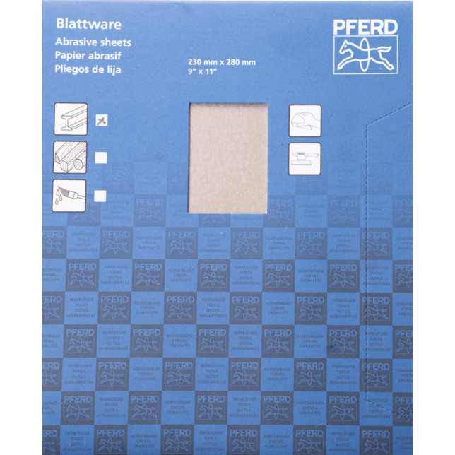 PFERD TOOLS Nástroje s povrchovou úpravou BP ECO AC 230X280 A 600