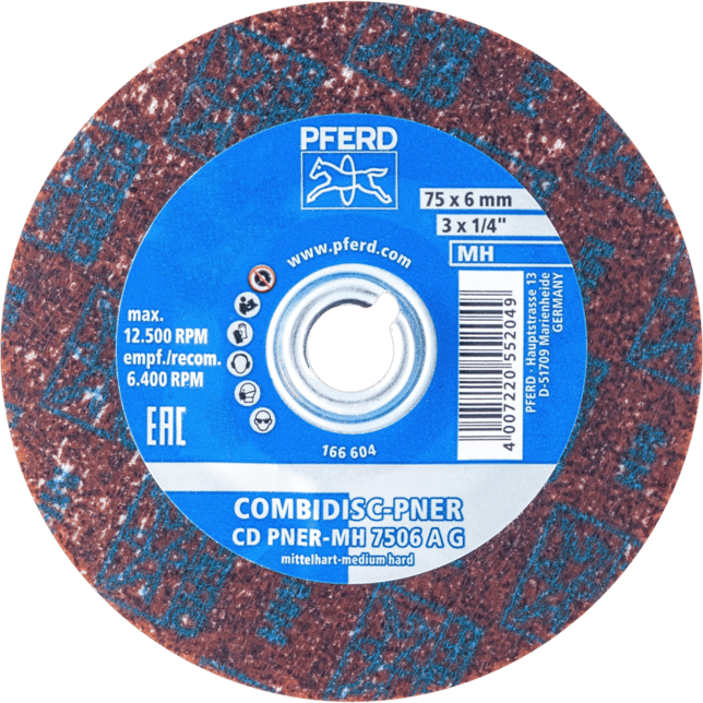 PFERD TOOLS COMBIDISC Brúsky CD PNER-MH 7506 A G