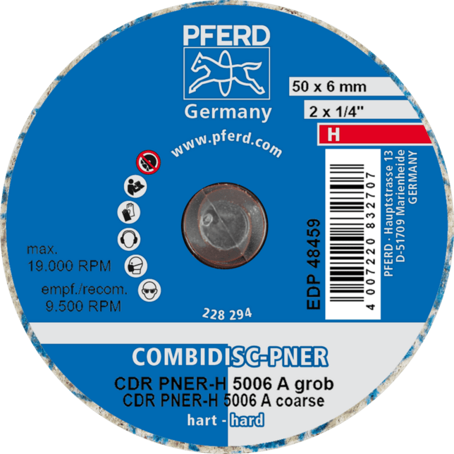 PFERD TOOLS COMBIDISC Brúsky CDR PNER-H 5006 A G