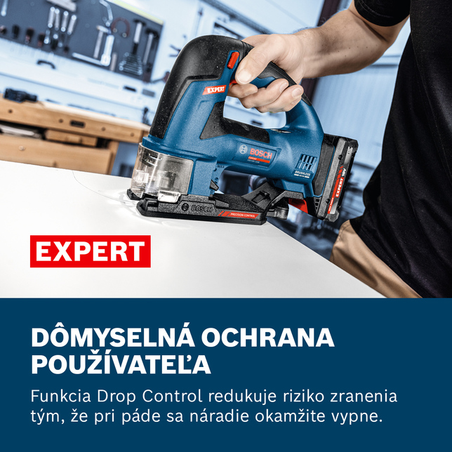 BOSCH EXPERT EXST18V-155B - Akumulátorová priamočiara píla sólo - 06015B1100