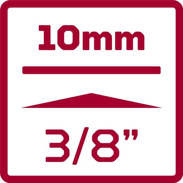 GEDORE RED Sada hlavíc 3/8 12 diel vypúšťacích R15553004 Gedore Red