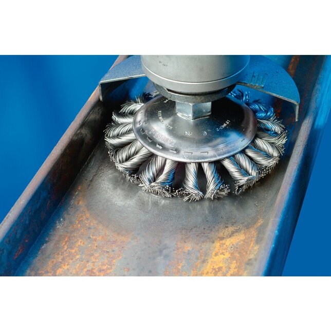 PFERD TOOLS Závitové fazetové kefy POS KBG 12515/M14 CT ST 0,50