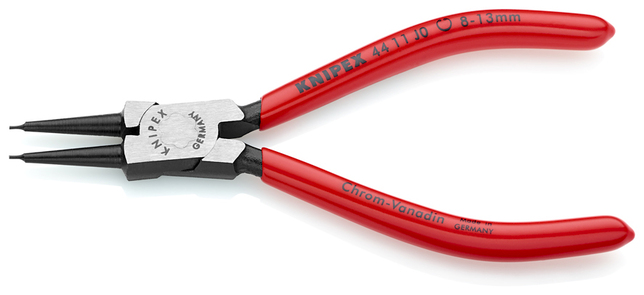 KNIPEX 44 11 J0 SB Kliešte na poistné krúžky pre vnútorné poistné krúžky vo vŕtaných otvoroch poplas