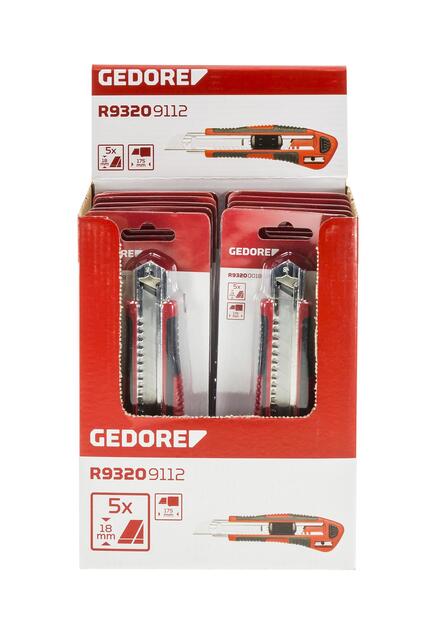 GEDORE RED Displej s čepeľami 18mm 12ks R93209112 Gedore Red