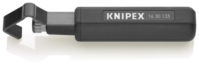 KNIPEX 16 30 135 SB Nástroj na odstraňovanie plášťov Pre špirálové rezy nárazuvzdorné plastové telo 