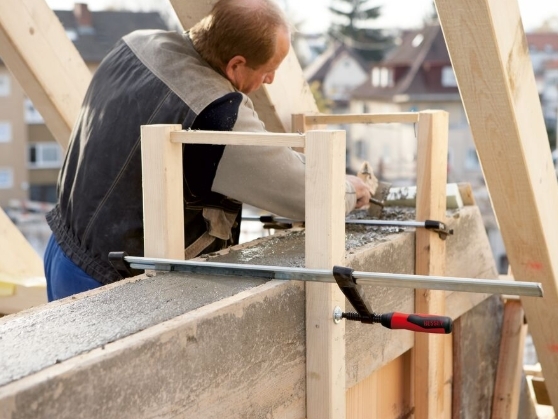 BESSEY Skrutková svorka TGK125-2K s plastovou rukoväťou