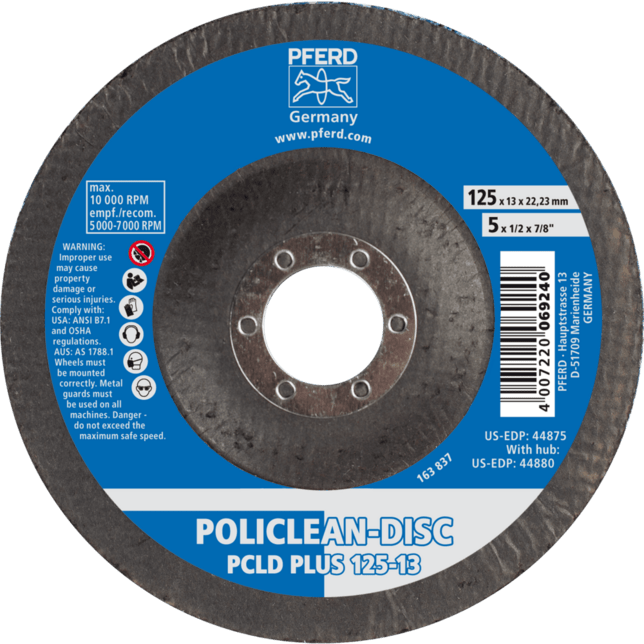 PFERD TOOLS Fleece vrstvené (netkané) náradie PCLD PLUS 125-13