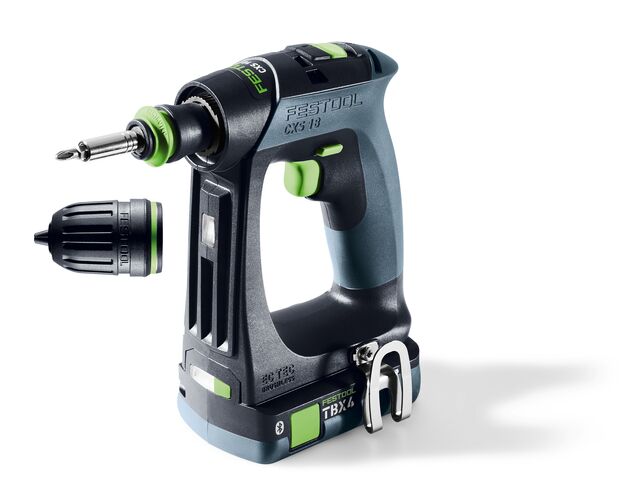 FESTOOL Akumulátorový vrtací šroubovák CXS 18 TBX4,0 I-Plus