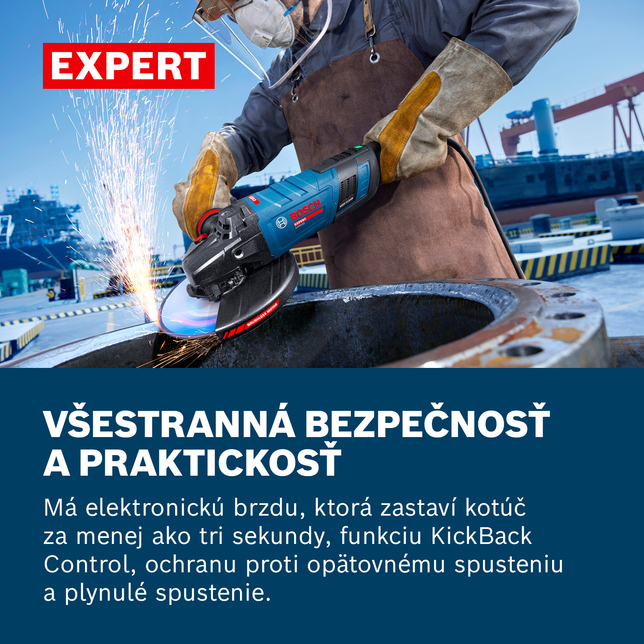 BOSCH EXPERT EXWS30-230PB - Uhlová brúska - 06018G1101