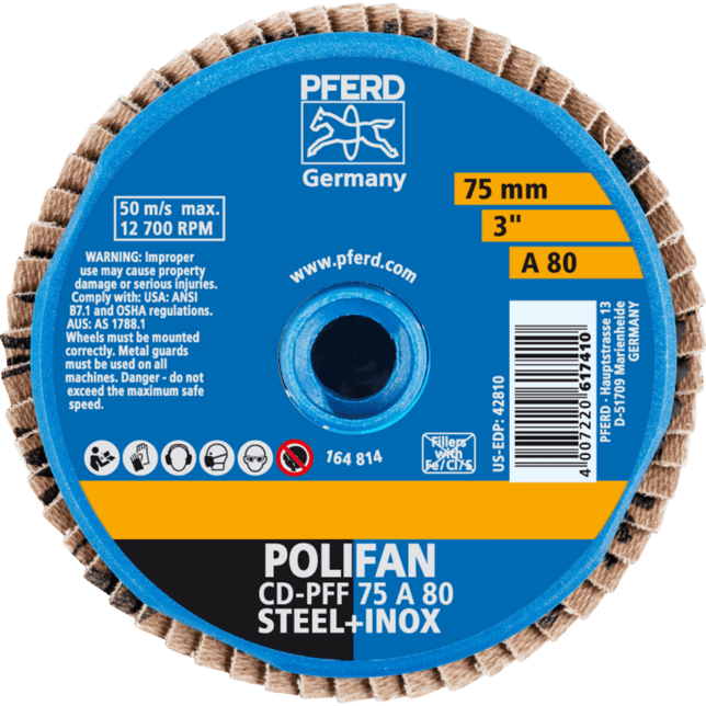 PFERD TOOLS COMBIDISC Brúsky CD PFF 75 A 80