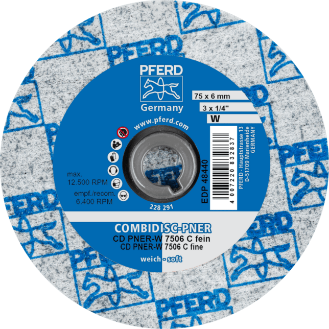 PFERD TOOLS COMBIDISC Brúsky CD PNER-W 7506 SiC F