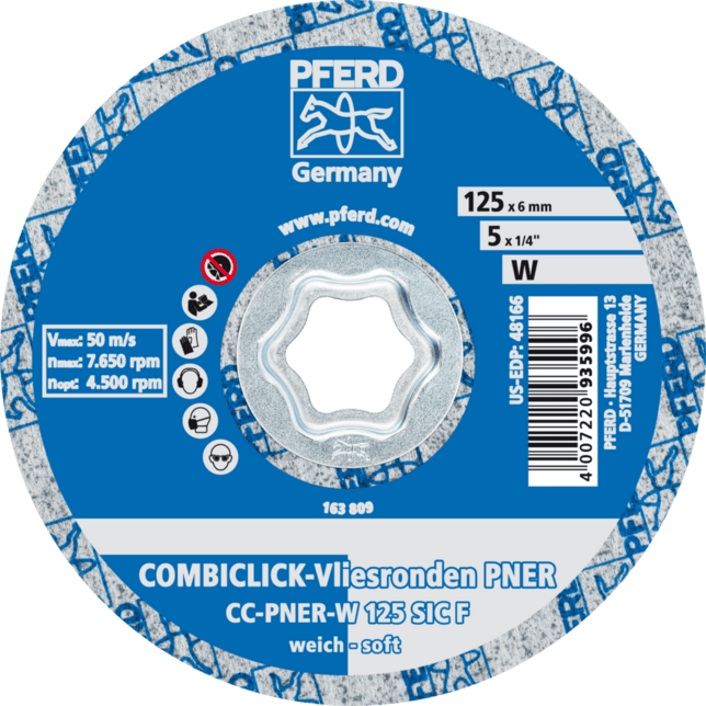 PFERD TOOLS COMBICLICK CC-PNER W 125 SIC F (1)