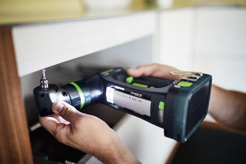 FESTOOL Akumulátorový vŕtací skrutkovač C 18 Basic-Set - 578831