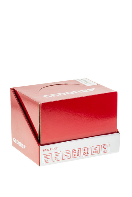 GEDORE RED Displej redukcií a adaptérov 10 diel R67139010 Gedore Red