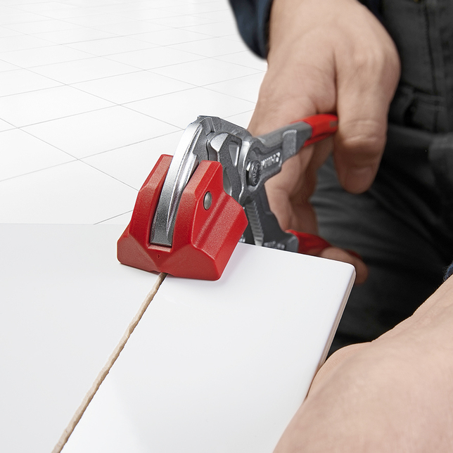 KNIPEX 91 13 250 Kliešte na lámanie dlaždíc poplastované pochrómované 250 mm