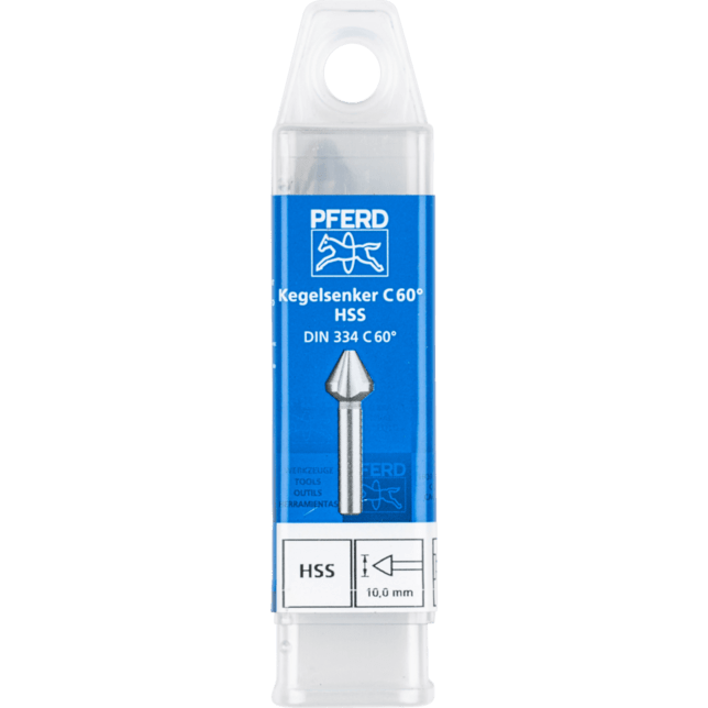 PFERD TOOLS Vrtacie a ponorné nástroje KES HSS DIN 334 C60° 10,0