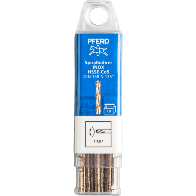 PFERD TOOLS Vrtacie a ponorné nástroje SPB DIN 338 HSSE N 2,0 INOX