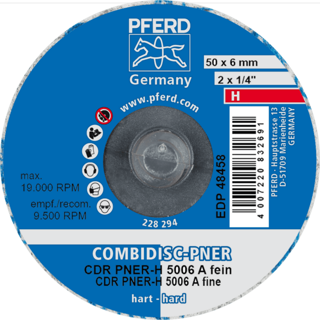 PFERD TOOLS COMBIDISC Brúsky CDR PNER-H 5006 A F