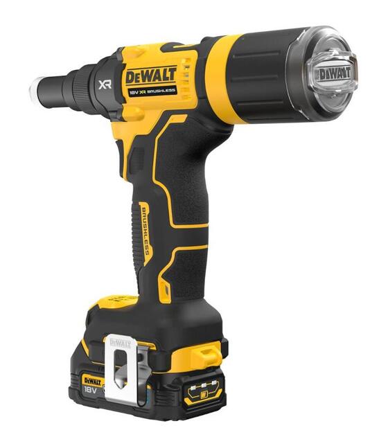 DeWALT DCF403E1GT Nýtovačka do 4,8mm 18V POWERSTACK 1x1,7Ah Tstak