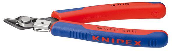 KNIPEX Klešte štípací bocní 125mm kalené Electronic SuperKnips / 7871125 Knipex