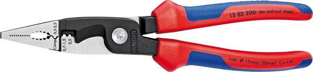 KNIPEX Klešte elektroinstalacní 200mm multifunkcní / 1382200 Knipex