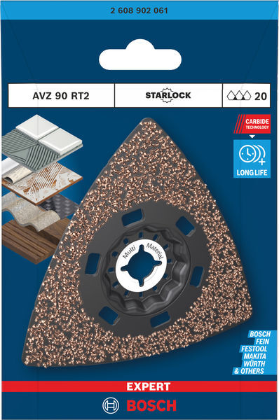 BOSCH Brúsna doska RBE - 1ER AVZ 90 RT2 - 2608902061
