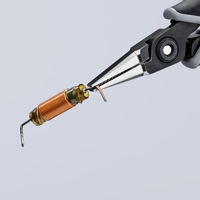 KNIPEX 34 42 130 ESD Presné úchopové kliešte pre elektroniku ESD s multi-komponentnými úchopmi lešte