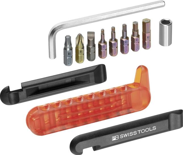 PB SWISS TOOLS Sada náradia na bicykel 12 diel Pocket Tool PB Swiss Tools