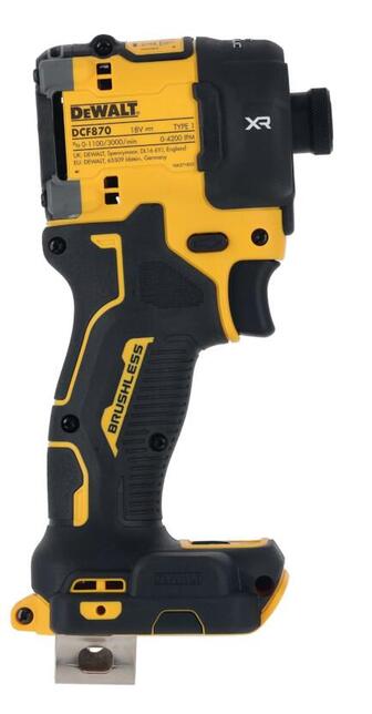DeWALT Uťahovak rázový hydraulický 1/4&quot; 56Nm 18V XR bez AKU bezuhlíkový  DCF870N
