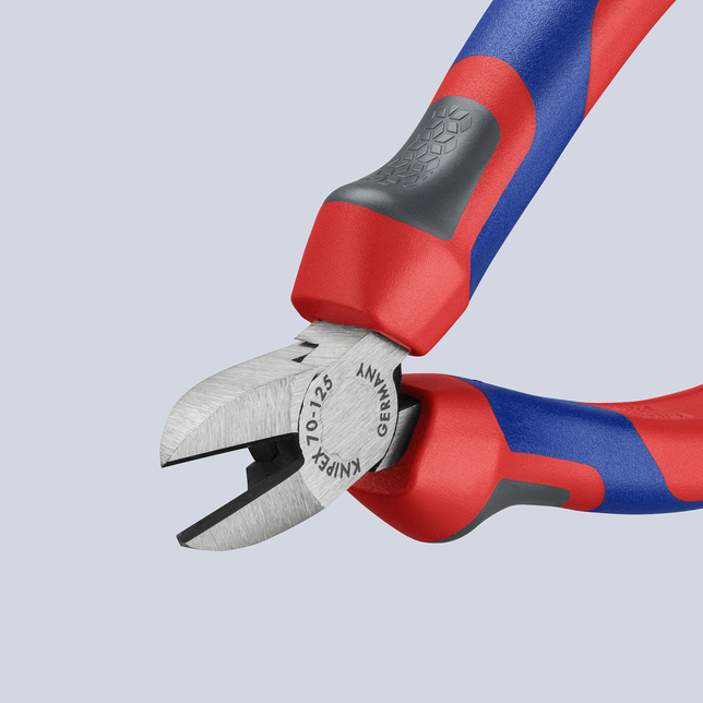 KNIPEX 70 02 125 SB Bočné cvikacie kliešte čierne atramentované 125 mm