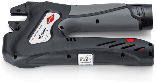 KNIPEX 97 43 E eCrimp Elektromechanické systémové lisovacie kliešte pre vymeniteľné lisovacie čelust