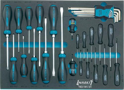 HAZET Vozík dielenský 179N-7 set 137 diel Hazet