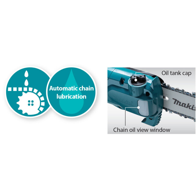 MAKITA DUA200Z01 - Akumulátorová vyvetvovacia píla bez akumulátora a nabíjačky