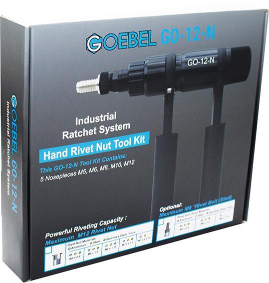 GOEBEL Nitovacia matica prístroj GO-12-N M5-M12 Goebel