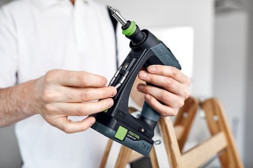 FESTOOL Akumulátorový vrtací šroubovák CXS 18 TBX4,0 I-Plus