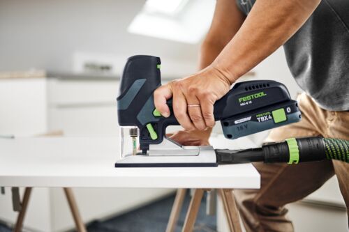 FESTOOL Akumulátorová přímočará pila PSC-E 18 EB-Basic