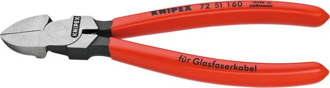 KNIPEX Klešte štípací bocní 160mm optické kabely / 7251160 Knipex